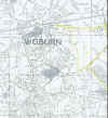 Map of Woburn